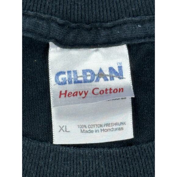 Vintage Sleepless in Seattle Shirt Mens XL Black Movie Skyline Shirt Y2K Gildan - Picture 5 of 10